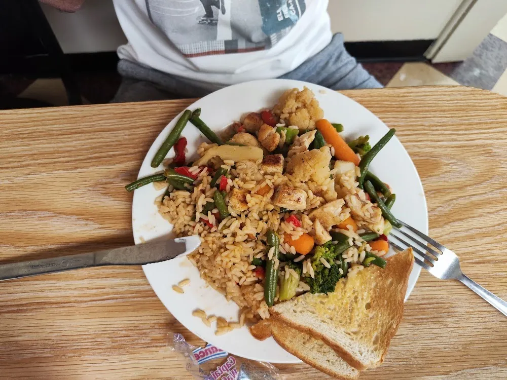 Grilled Chicken Stir Fry